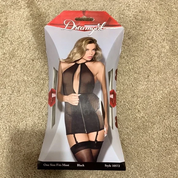 Stretch Mesh Garter Slip One Size Fits Most (NWOT) - Picture 3 of 6